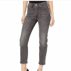 Levi’s Wedgie Straight in Black Wash